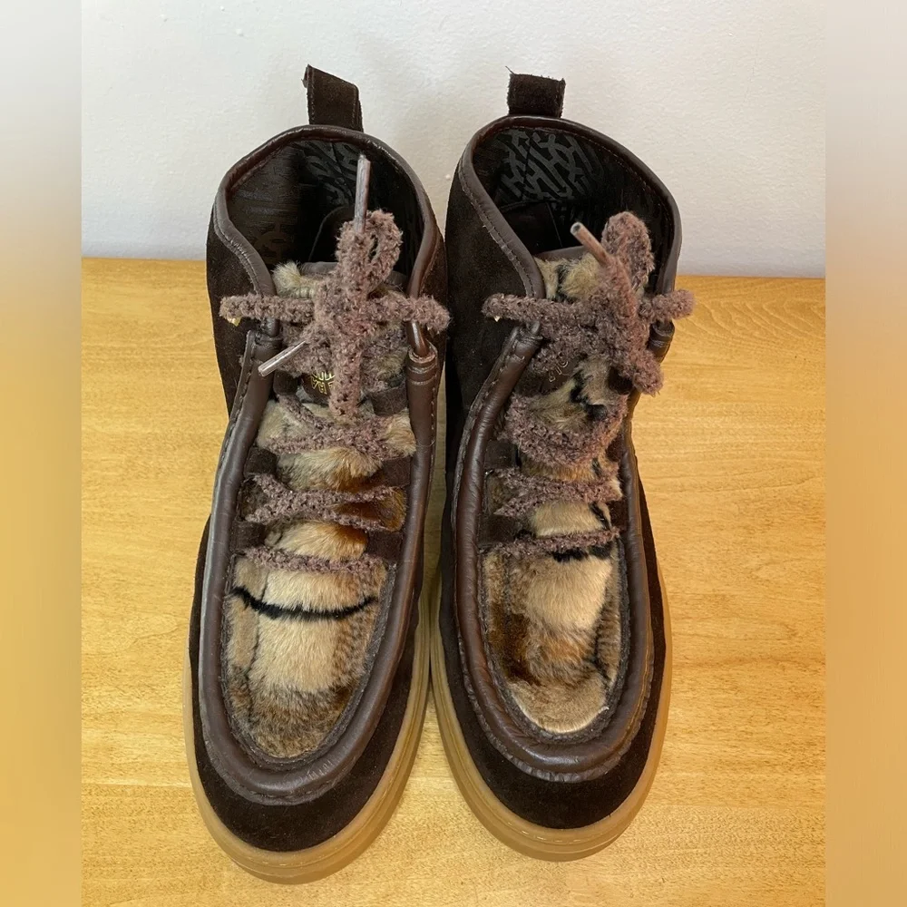 Cole Haan Women's Boots All-Day Summit Chukka Suede Size 8‎